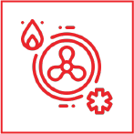 Auto air conditioning repair service icon