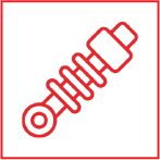 Suspension repair service icon