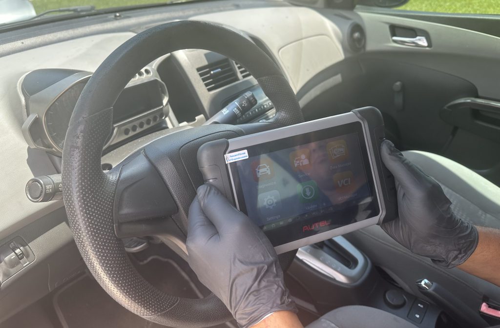 Professional mobile diagnostic service by Sebit Auto Repair in Central Florida